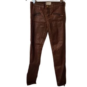 Current/Elliott Brown Stiletto Pants, size 24